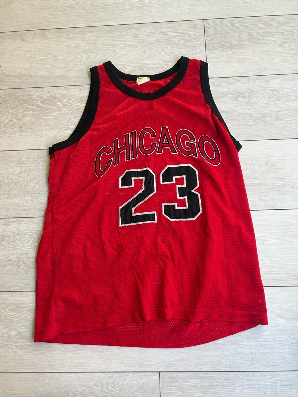 Chicago 23 Red Men’s Basketball Jersey Tank Top